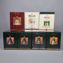 Various  Commemorative Bell's Whisky Decanters to include Christmas 1992/1993/1994/1995/1996/1997/