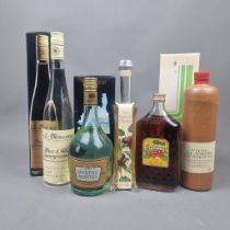 5 Bottles Spirits to include: G.E. Massenez - Marc d'Alsace Eau-de-Vie,  Vieil Alambic Genievre,