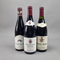 3 Mixed Reds to include: Domaine Morey-Coffinet Chassagne-Montrachet Les Chaumes 2004, Domaine