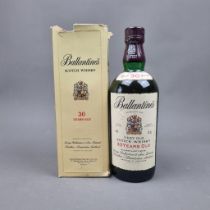 Ballantine's 30 Year Old Scotch Whisky 1980's - "21 Brands Inc New York" US Import - 75cl (Please