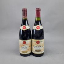 2 Bottles Cote Rotie to include: E.Guigal Brune and Blonde 1983 Cote Rotie, E.Guigal Brune and