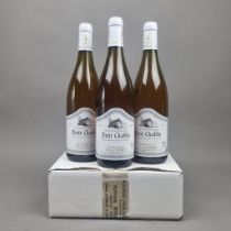 3 Bottles Sylvain Mosnier 2007 Petit Chablis in Original Cardboard Case