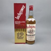 Inchgower 12 Year Old De Luxe 1980's - 75cl Whisky
