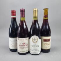4 Bottles US Red Wines to include: Hartley Ostini Hitching Post 1994 Pinot Noir, ZD Wines Pinot Noir