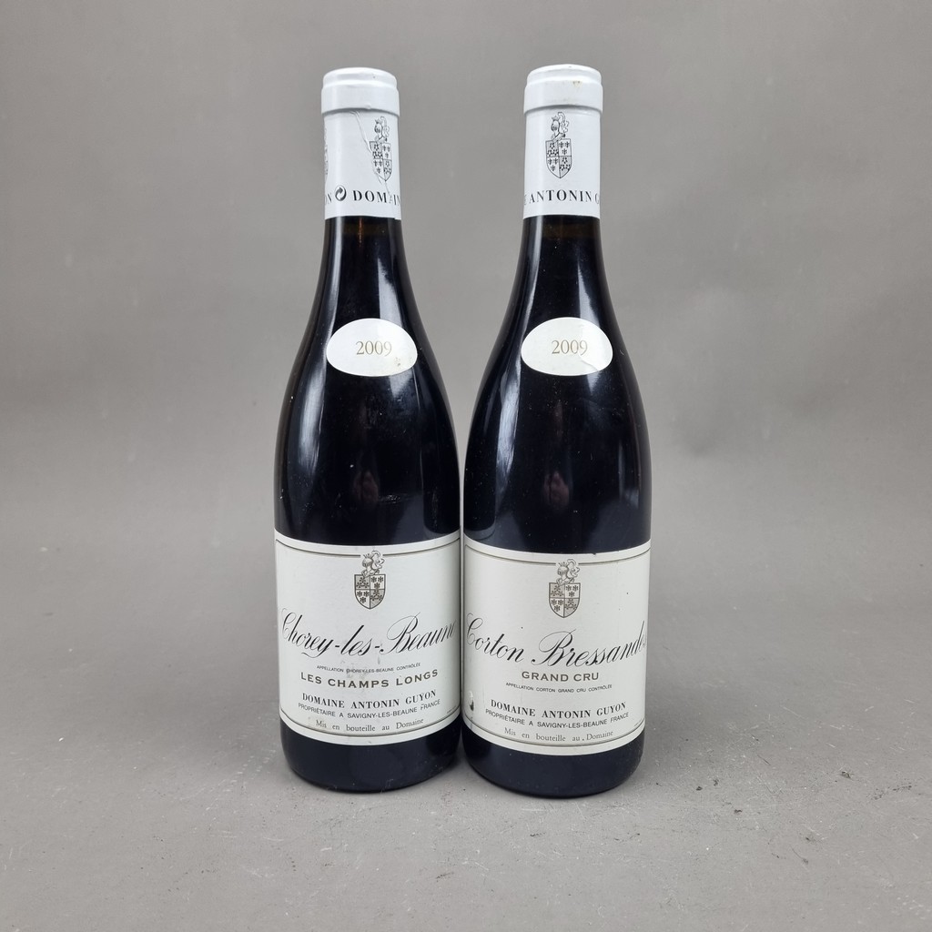 2 Bottles Antonin Guyon Red Wine to include: Antonin Guyon 2009 Chorey les Beaune, Antonin Guyon