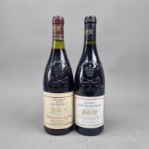 2 Bottles Chateauneuf-Du-Pape to include: Domaine Font De Michelle 1990 Chateauneuf-Du-Pape, Domaine