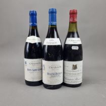 3 Bottles Chanson Red Wine to include: Chanson 2009 Nuits-Saint-Georges, Chanson 2010 Beaune-Bastion