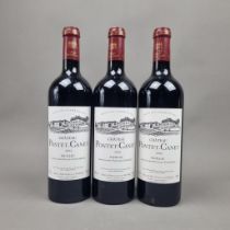 3 Bottles Chateau Pontet-Canet 2004 Pauillac