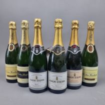 6 Bottles Champagne to include: 3 Bottles Albert Etienne NV Brut ( 1 Rose) 3 Bottles Nicolas