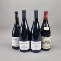 4 Bottles Red to include: Domaine Du Pimont 2006 Saint-Aubin 1er-Cru, Domaine des Pins 1998 Saint