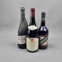 3 Assorted Reds to include: Pere Anselme La Fiole Chateauneuf-Du-Pape, Roux Pere & Fils 2009 Volnay,