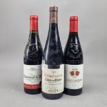 3 Bottles Ogier Red Wine to include: Ogier 2016 Heritages Cotes du Rhone, Ogier 2008 Chateauneuf-