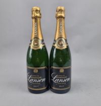 2 Bottles Lansons NV Champagne