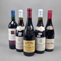5 French Reds to include: Les Tourelles 2001 Cahors, 2 Bottles Marie-Louise Parisot 2000 Pinot Noir,