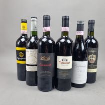 6 Italian Reds to include: Carbonaia 2004 Vino Nobile di Montepulciano, Carbonaia 2008 Vino Nobile