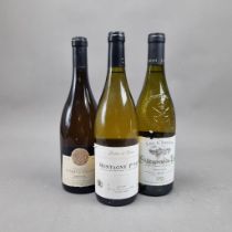 3 Assorted White to include: Cave des Vignerons de Buxy 2006 Montagny, Jean-Marc Brocard 1997