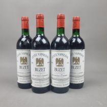 4 Bottles Cuvee Napoleon 1984 Buzet