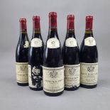 5 Bottles Louis Jadot Reds to include: Louis Jadot 1997 Moulin-A-Vent, Louis Jadot 1998 Moulin-A-