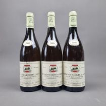 3 Bottles Louis.Carillon Les Combettes 2000 Puligny-Montrachet 1er-Cru