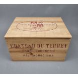 Chateau du Terrey 1982 Haut-Medoc 6 Bottles in Original Wooden Crate