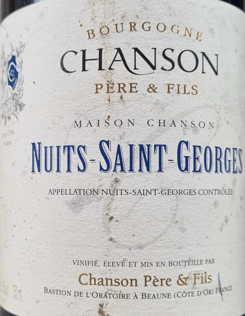 3 Bottles Chanson Red Wine to include: Chanson 2009 Nuits-Saint-Georges, Chanson 2010 Beaune-Bastion - Bild 2 aus 4