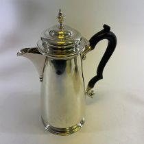 A silver water jug, London 1926/27.  2 Barraclough & Sons (James Henry & Herbert Barraclough).  22cm