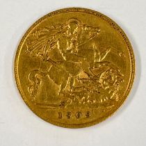 Great Britain, Edward VII 1909 Gold Half Sovereign