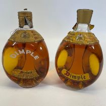 Two bottled of John Haig and Co Dimple, blended scotch whisky. Both levels good. Items purchased