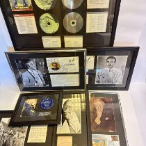 Peters Sellers two framed Tribute collections, one signed by Douglas Fairbanks. Jr the other