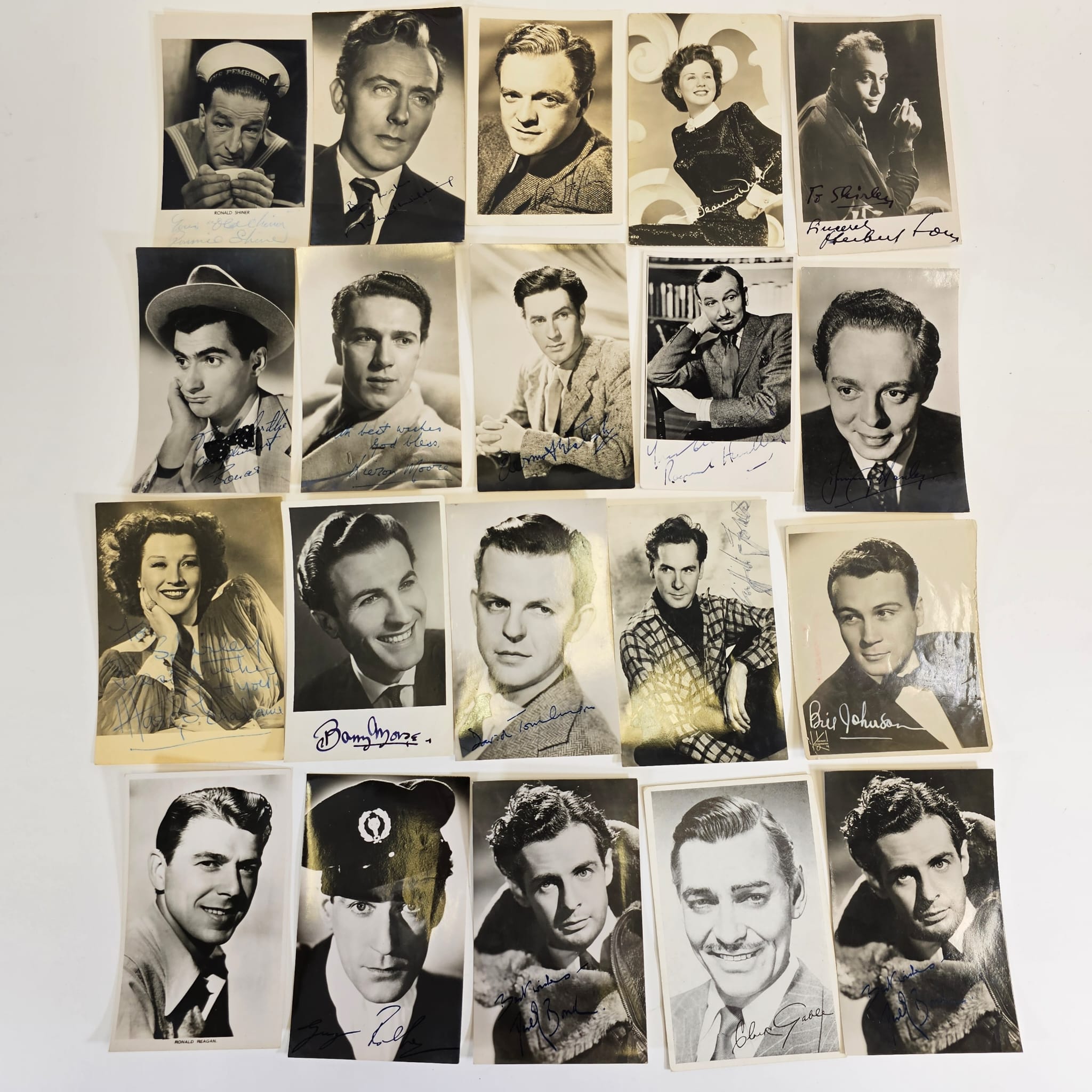 ***RE-OFFER 3 MAY HANSON ROSS AUCTION - REVISED ESTIMATE £50-100*** A collection of film star - Image 5 of 8