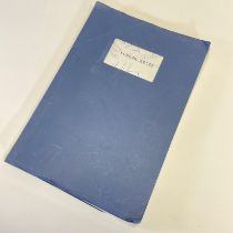 ***RE-OFFER 3 MAY HANSON ROSS AUCTION - REVISED ESTIMATE £50-100*** Film Memorabilia A script for