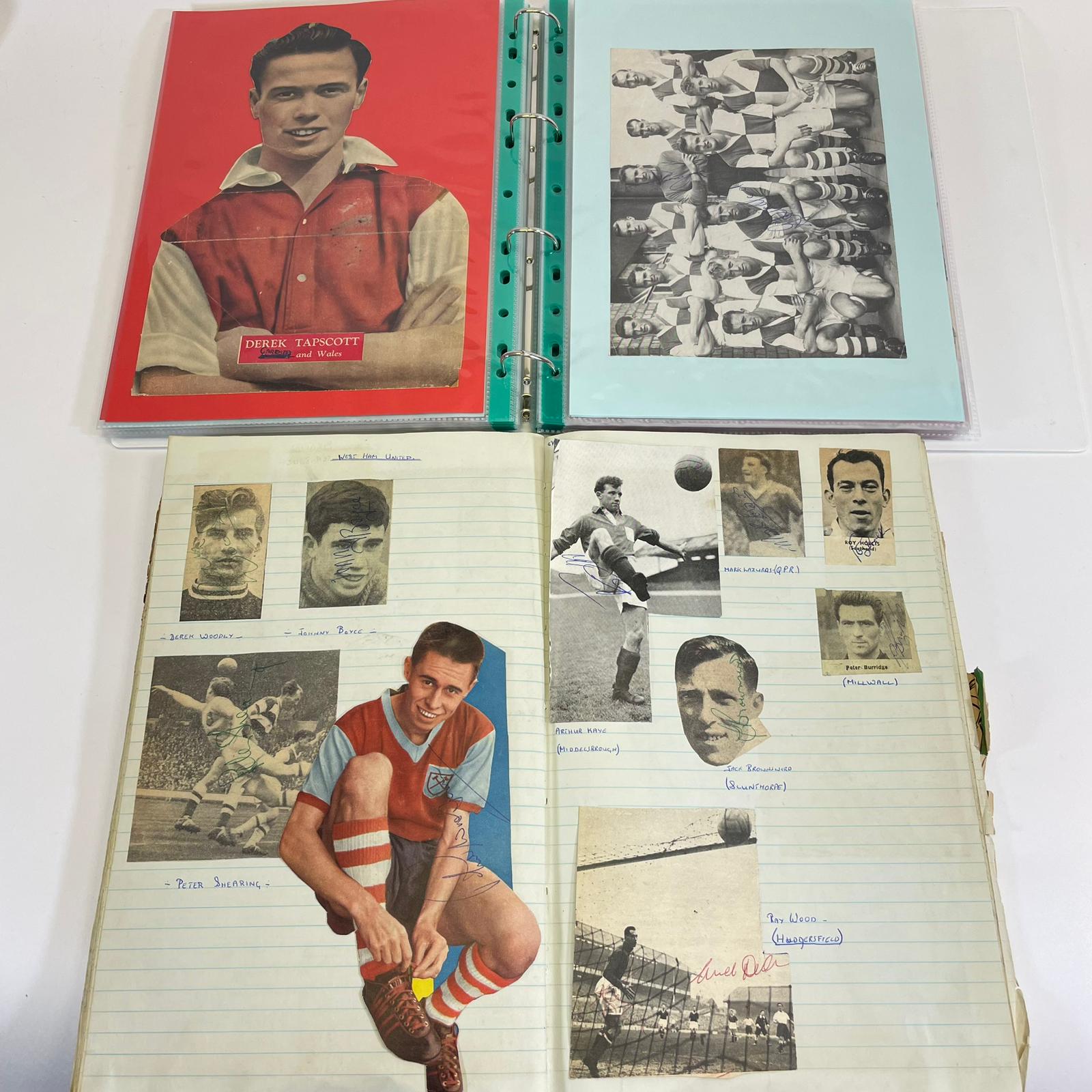 A 1960's football album containing hundreds of signed autographs from players on cuttings. Players - Image 3 of 15