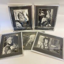 ***RE-OFFER 3 MAY HANSON ROSS AUCTION - REVISED ESTIMATE £50-100*** Film Memorabilia 5 Framed