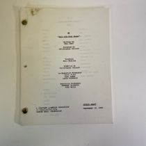 E.R. Script "Hell & Highwater" Studio Draft Sept 19, 1995 written by Neal Bear, Directed by