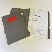 ***RE-OFFER 3 MAY HANSON ROSS AUCTION - REVISED ESTIMATE £100-200*** Film Memorabilia two scripts