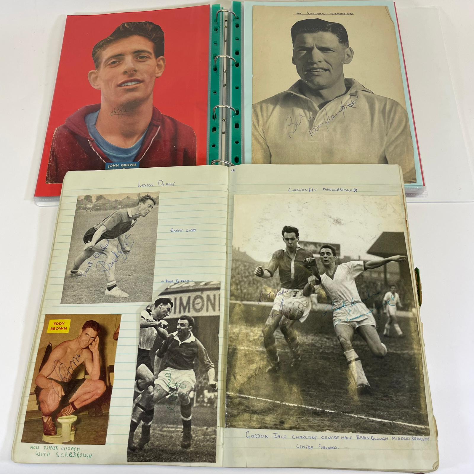 A 1960's football album containing hundreds of signed autographs from players on cuttings. Players - Image 2 of 15