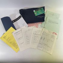 A collection of Friends items to include two original Friends scripts part 1 & 2 - 'The one with