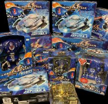 Collection of 11 boxed 'Lost in Space' 1990's figures including Roberts, Jupiter 2, Bubble Fighter