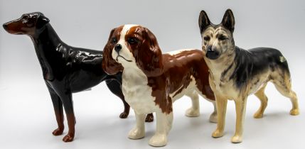 Small collection of Beswick Dogs
