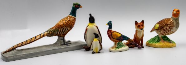 Small collection of Beswick models