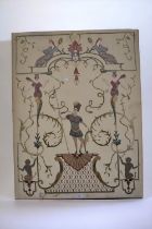 A 20th Century tapestry panel, probably French, 94cm x 72cm.