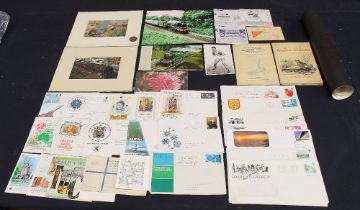 A collection of mixed ephemera, paperwork, posters to include; a John Player & Sons album of