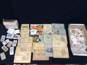 CIGARETTE & TEA CARDS - Collection of Primarily odds , much loose and needs sorting , Several