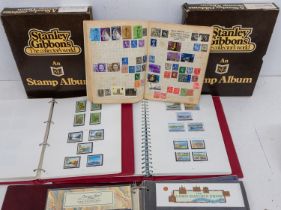 Miscellaneous collection with GB SG Album with good range of Stamps from 1936 to 1986 Christmas ,