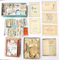 Cigarette Cards: A collection of assorted cigarette and trading cards to include sporting, aviation,