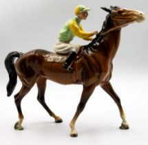 A Beswick Horse & Jockey
