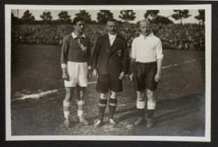 Derby County: A photograph album covering Derby County's visit to play in Nazi Germany in a pre-