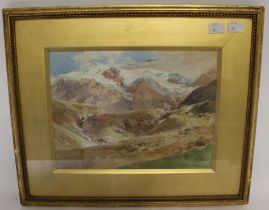 Edward Theodore Compton (British 1849-1921) "Vallonet Bonnebal", signed lower right, watercolour,