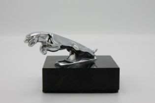 Metal leaping Jaguar Mascot