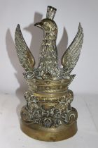 Brass eagle doorstop